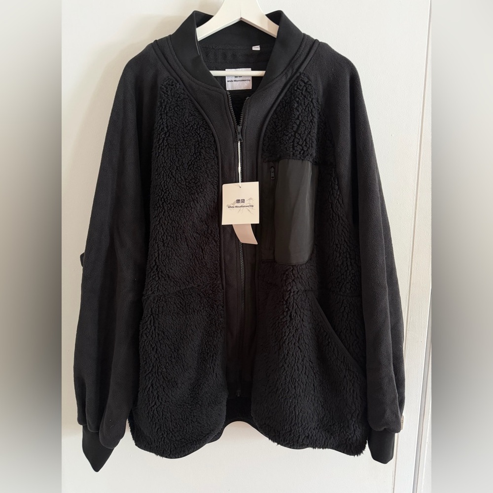 White Mountaineering for Uniqlo Fleece Jacket